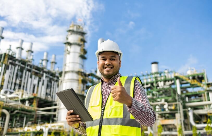 Worker thumbs